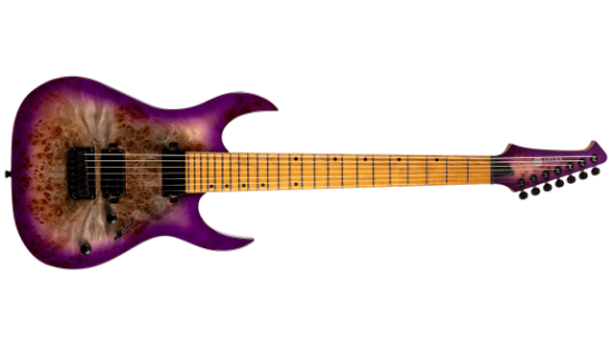 Spira Guitars S-457 Transparent purple