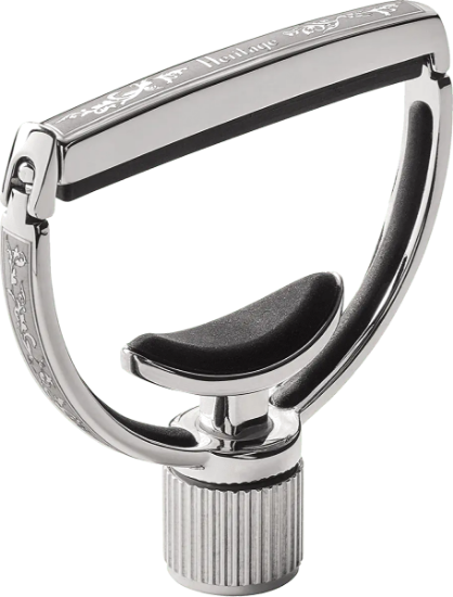 Heritage Capo Standard Guitar Style 3 - Full Acanthus engraving