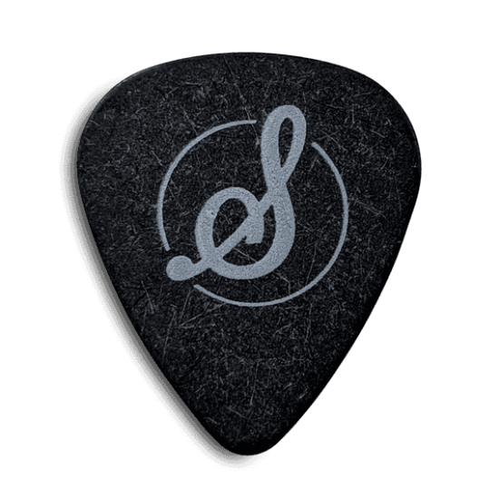 Stringjoy Classic Picks 1.5mm Black Cherry - 10-pack