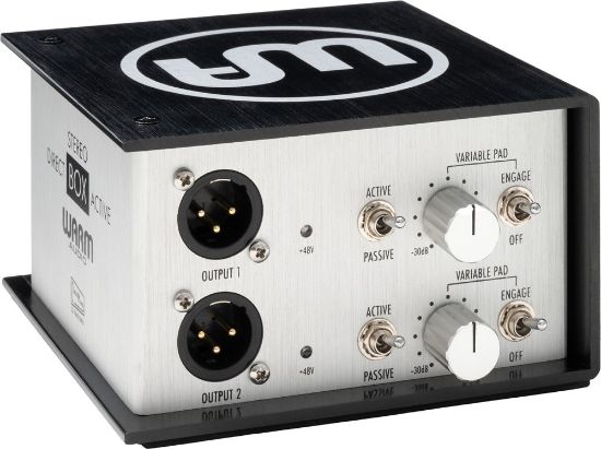 Warm Audio Transformer-Balanced 2-Channel Active Direct Box