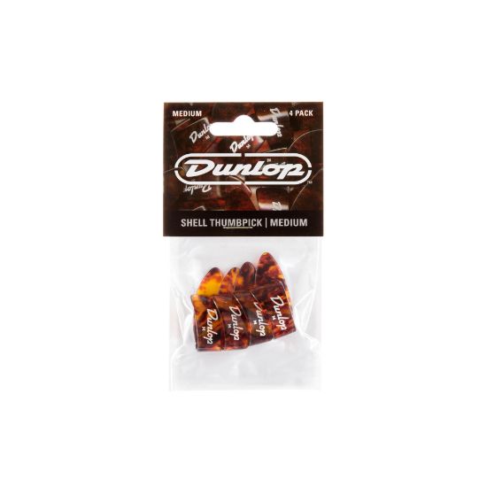 Dunlop plekter 9022P SHELL Tumplekter Medium 4/PLYPK