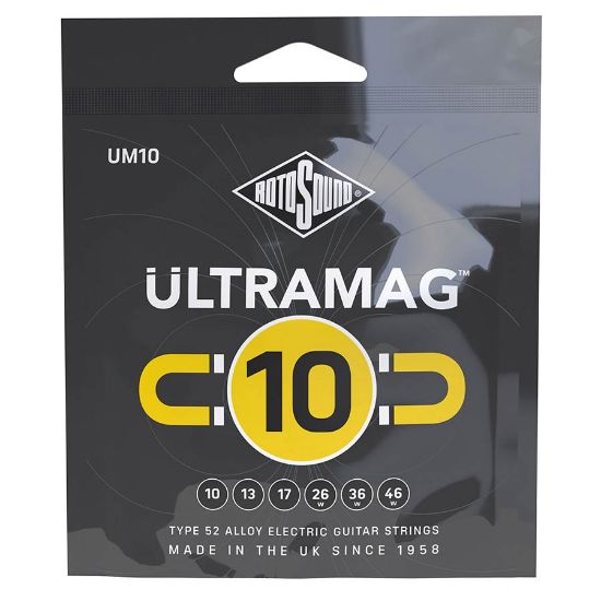 Rotosound Ultramag string set electric type 52 alloy wound 10-46