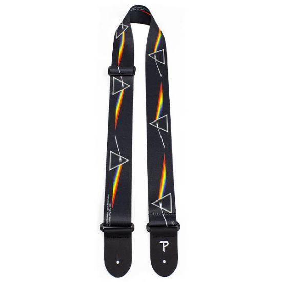 Perri’s LPCP-1070 – 2″ Pink Floyd Polyester Strap – Rainbow Prism