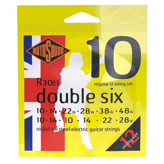 Rotosound Roto string set electric 12 nickel wound 10-48