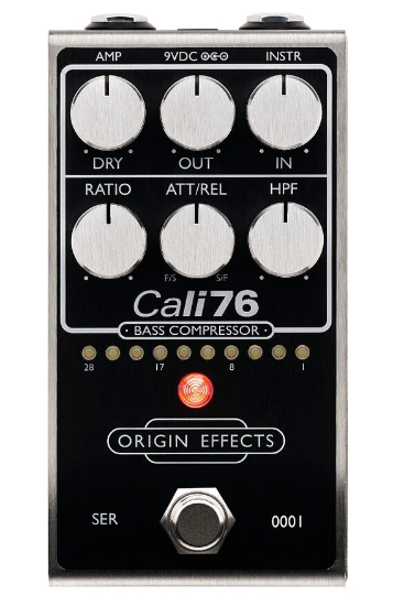 Origin Effects Cali76 Bass Compressor Pedal Black Edition
